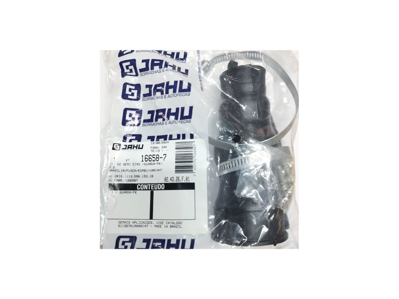 Coifa de Câmbio Semi Eixo Jahu para Volkswagen Fusca 50/96 - Cód