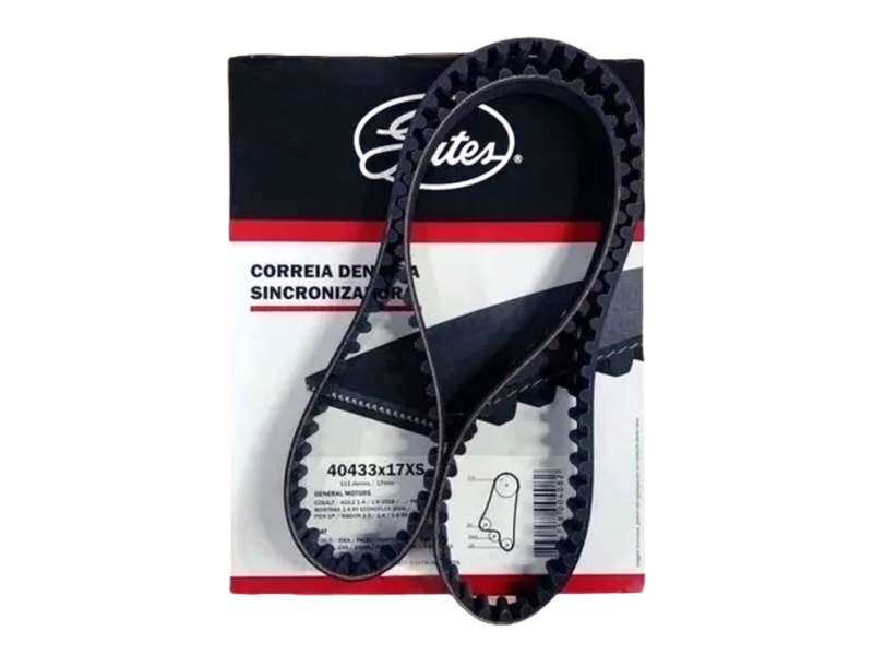 Correia Dentada Gates para Chevrolet Spin 1.8 8V 2014 2015 2016