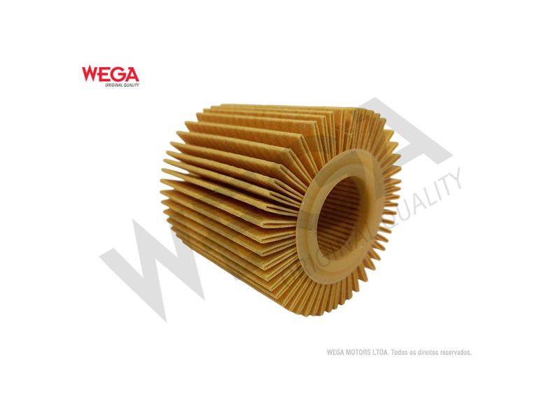 Filtro de Óleo Wega para Lexus NX200T 2.0 16V 2015 2016 2017 - Cód