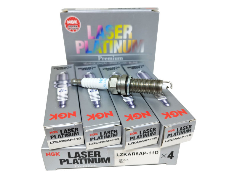 Jogo de Vela de Ignição NGK para Nissan March 1.6 16V 2018 2019