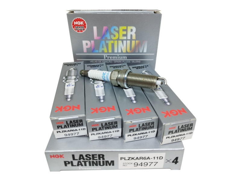 Jogo de Vela de Ignição NGK para Nissan Kicks 1.6 16V 2017 2018
