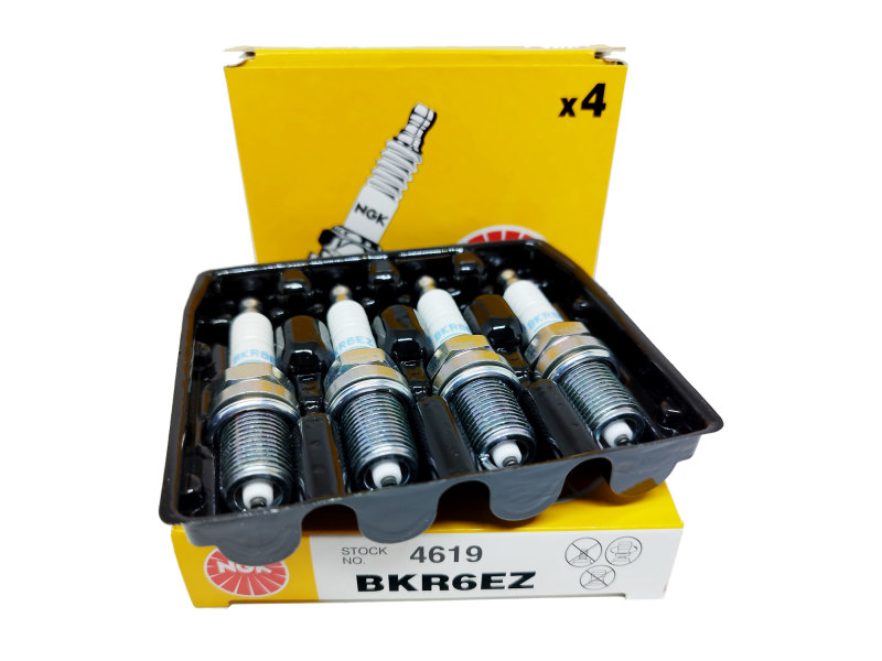 Jogo de Vela de Ignição NGK para Peugeot 206 1.4 8V 2005 2006 2007
