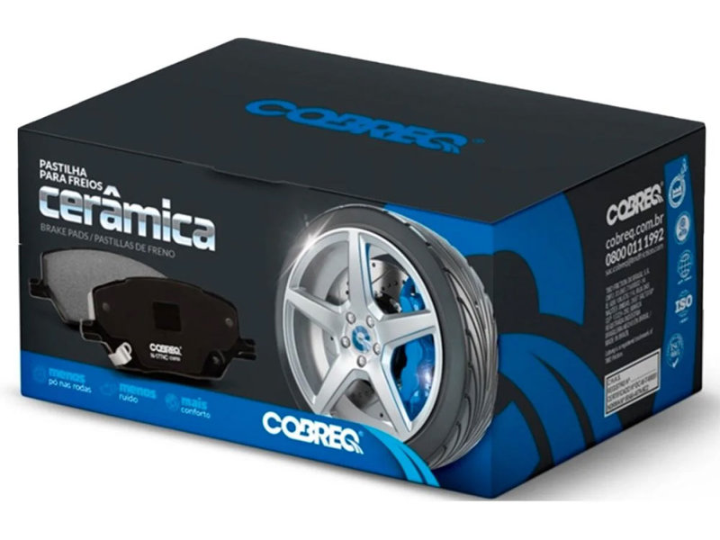 Pastilha de Freio Dianteira Cobreq para RAM Rampage 2024 - Cód